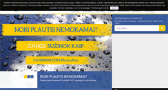 Desktop Screenshot of plaunupats.lt